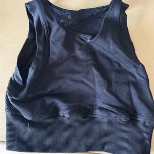 Yogalicious Black Tank Top